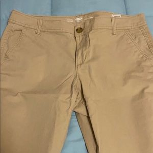 Old navy twill bootcut pants